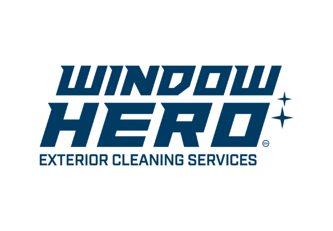 Window Hero logo with company name and window graphic